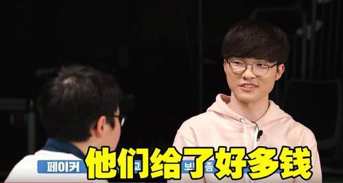 Faker年收入揭秘:电竞传奇的吸金能力